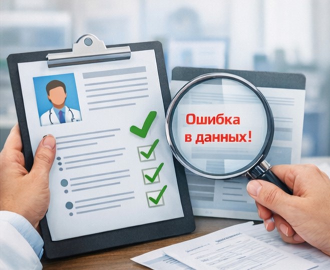 ошибка в фрмо